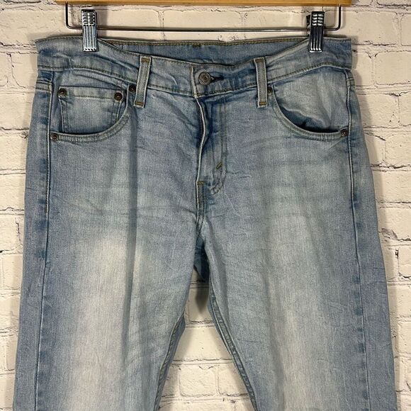 Levi’s 527 Men’s Low Boot Cut Jeans size W30 x L31 Light Wash - Picture 2 of 11